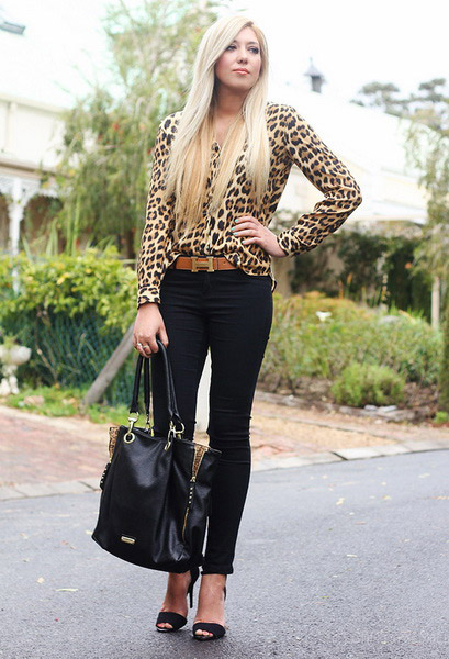 Приручить леопарда - с чем носить леопардовую обувь, фото | garant-artem.ru