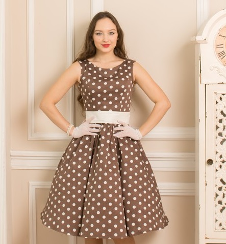 Платья 50-х годов в стиле Америка: восхитительные фото подборка