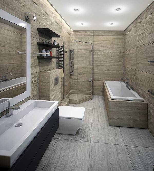 Реальные фото + ванной комнаты Лучшие примеры и фотографии ремонта ванны.